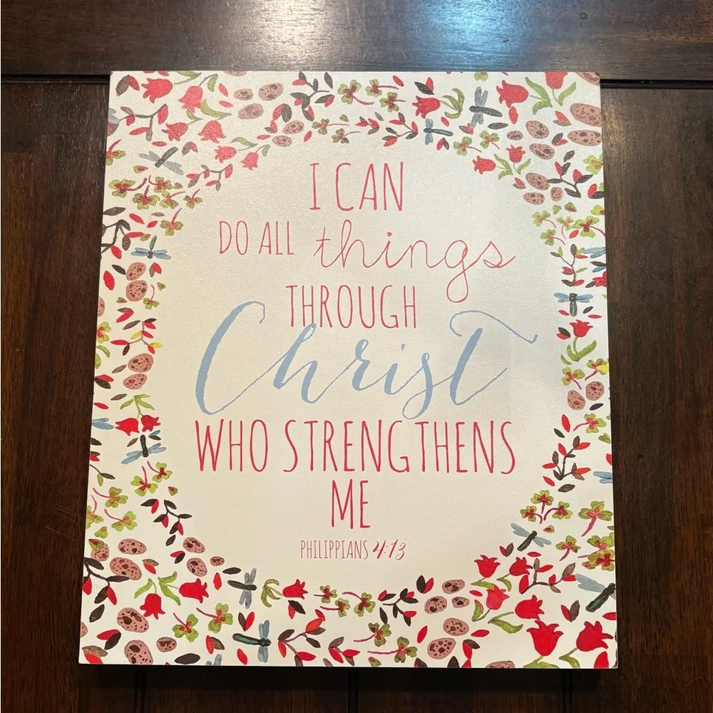 Philippians 4:13 Picture (12x14) Wall Art
